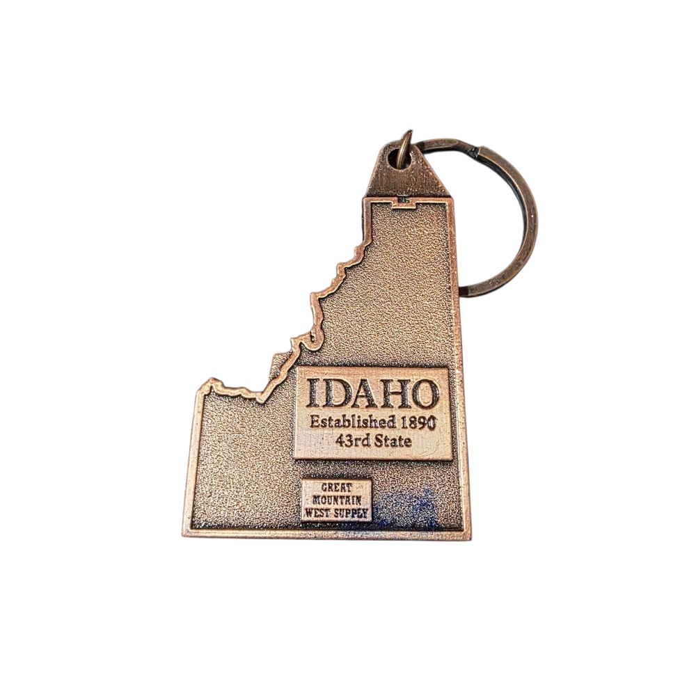Idaho State Shaped Keychain - Picture 2 of 2